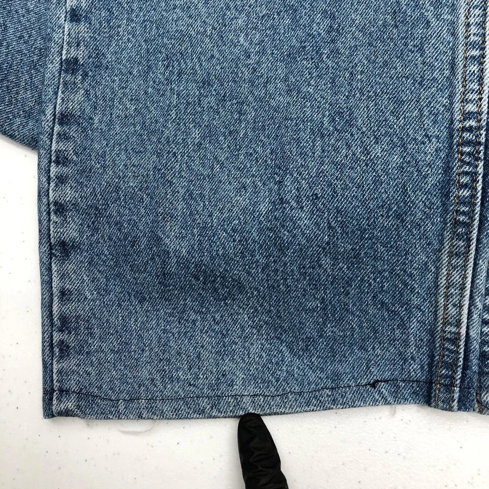 VTG Levis 505 Jeans Mens 38x30 Blue Denim Straight Leg Orange Tab Made USA 90s